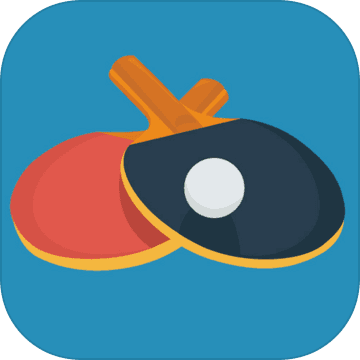 Crazy table tennis game icon