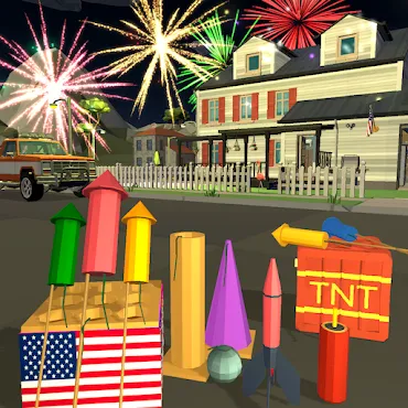 Fireworks Play game icon
