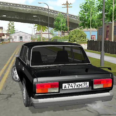 LADA 2107 Car Simulator game icon