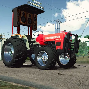 Indian Tractor Simulator Game game icon