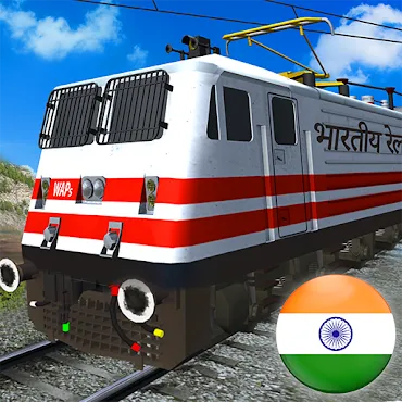 Indian Train Sim 2023 game icon
