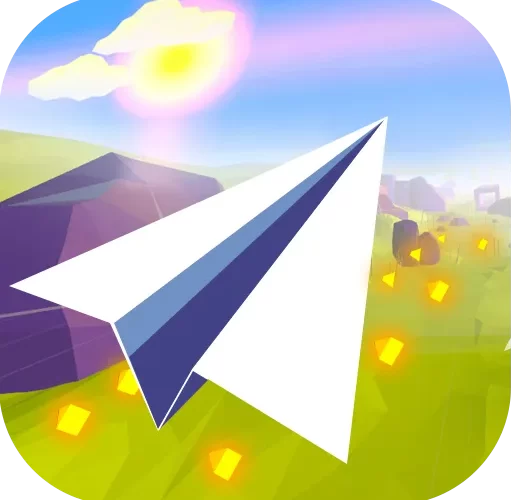 Paperly: Paper Plane Adventure game icon