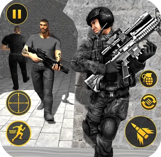 Anti-Terrorist Shooting Game game icon