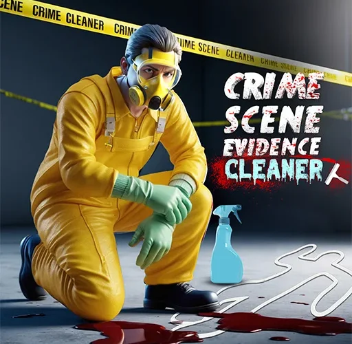Crime Scene Evidence Cleaner game icon