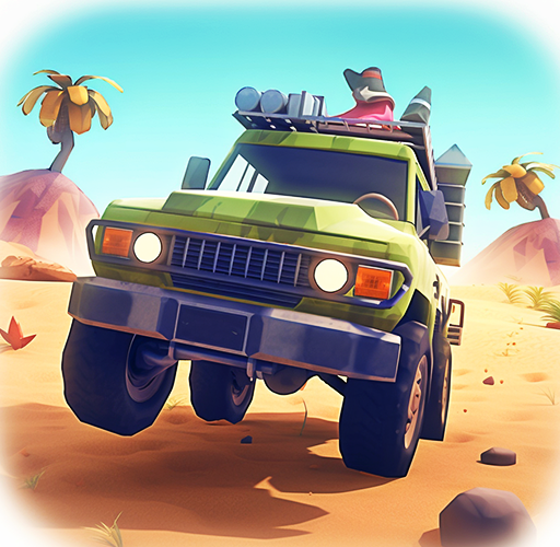 Zombie Offroad Safari game icon
