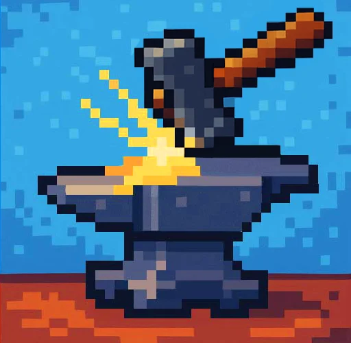 Anvil saga: forge simulator game icon