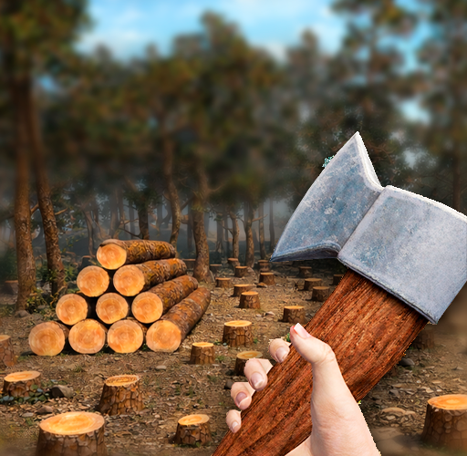 Lumberjack Simulator 3D game icon