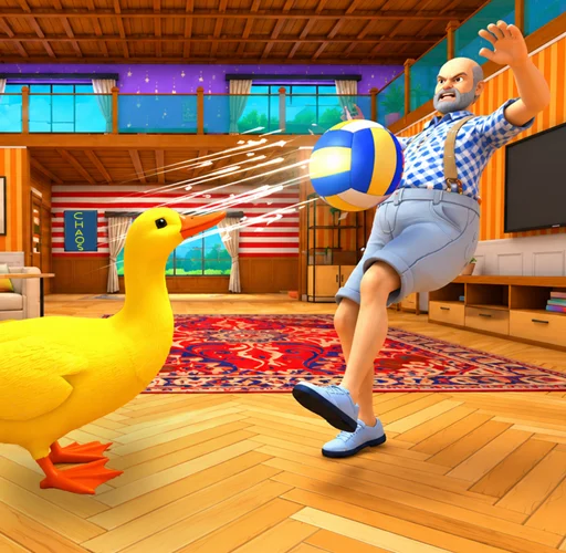 Duck Chaos Prank Simulator game icon