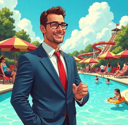 Waterpark Owner Simulator game icon