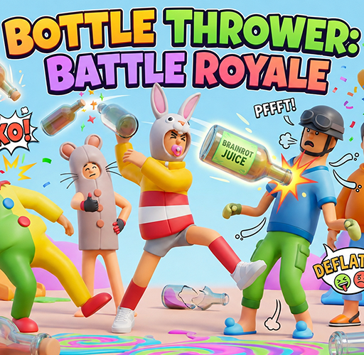 Bottle Thrower: Battle Royale game icon
