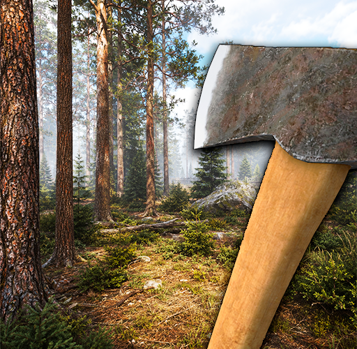 Lumberjack Simulator 3D game icon