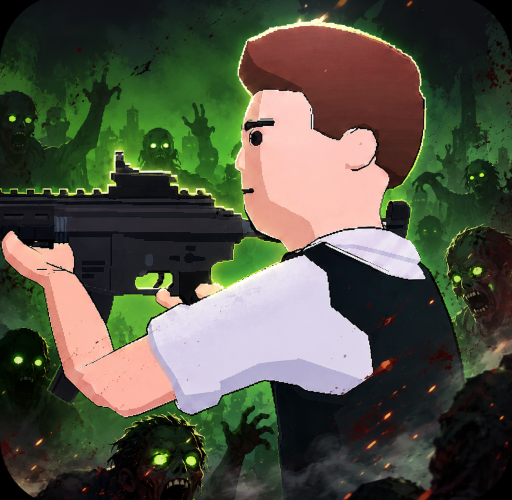 Poly Zombie War game icon