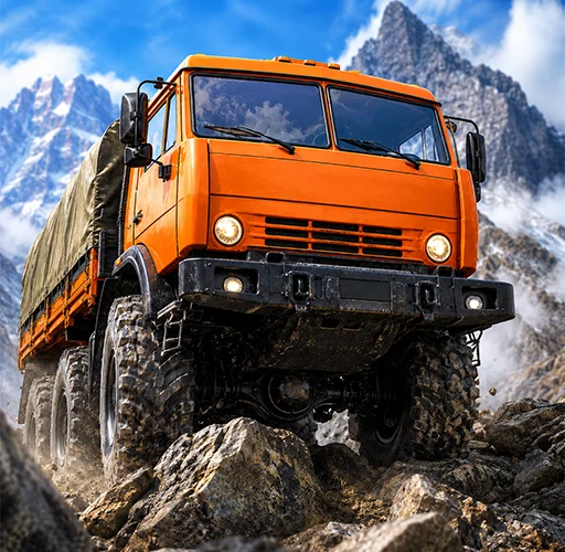 Dirt On Tires: Offroad Trucks game icon