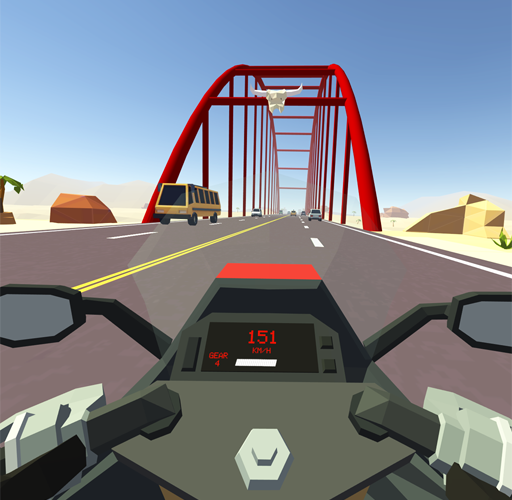 Moto Mad Racing: Bike Game game icon
